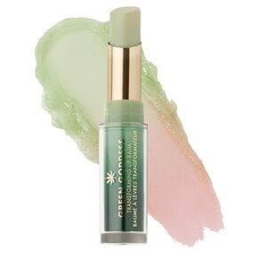 Milani Green Lip Balm with Gold Accents